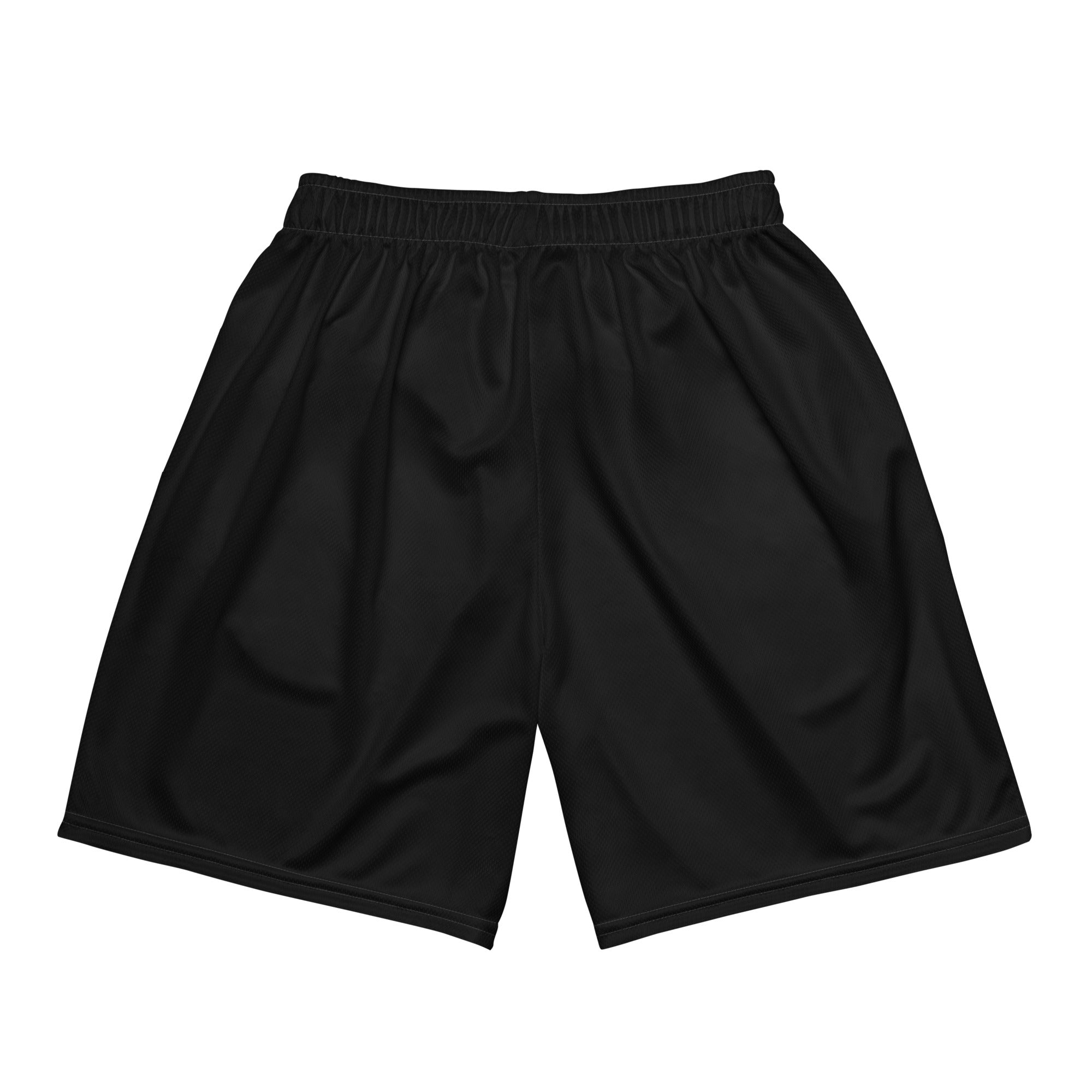 OTC Mesh Shorts black flat lay – Off The Chain basketball streetwear Australia