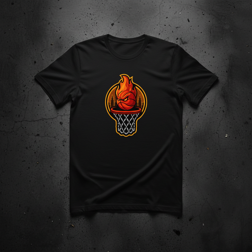 OTC Fitted Tee black – Off The Chain basketball streetwear Australia