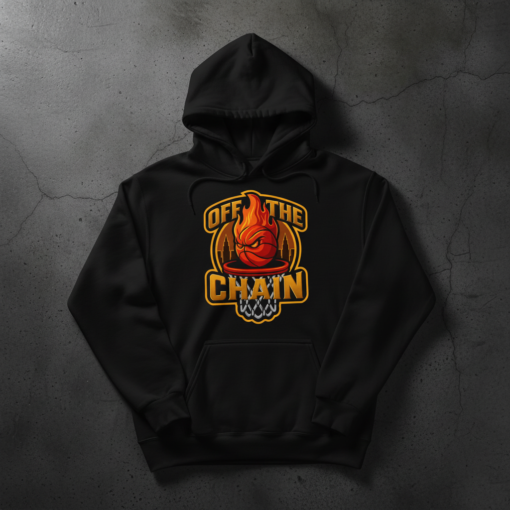 OTC Heavyweight Hoodie black – Off The Chain basketball streetwear Australia