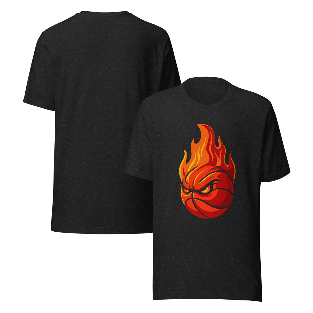 OTC Statement Tee black heather front and back – Off The Chain basketball streetwear Australia